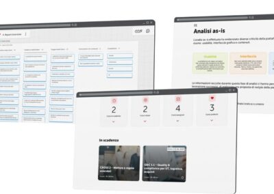 Restyling grafico e infrastrutturale di LMS (Software E-Learning)